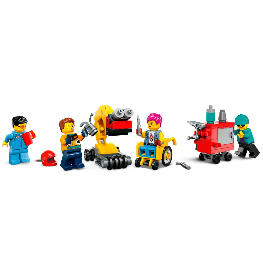 Конструктор LEGO City Тюнінг-ательє 507 деталей (60389) - зображення 7