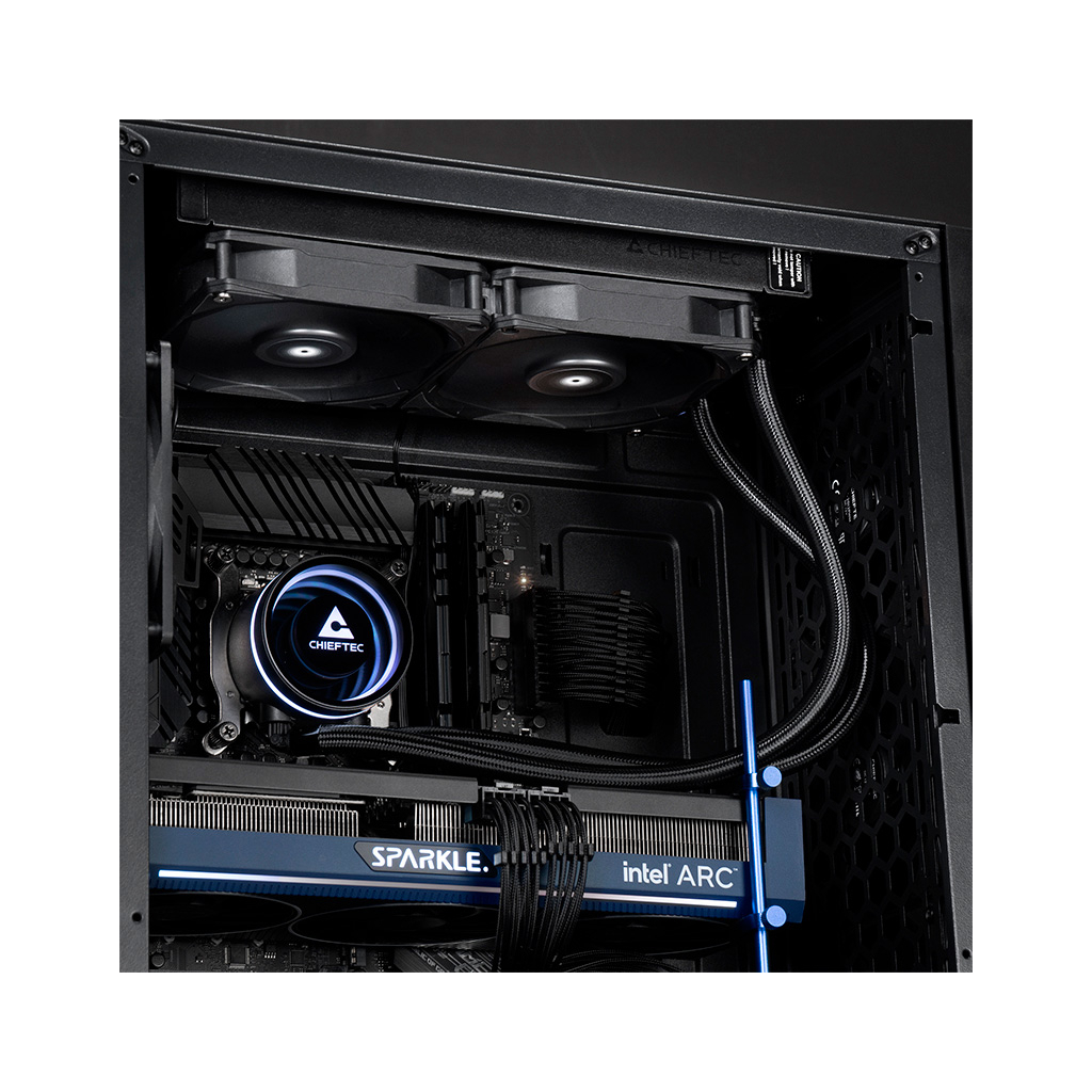 Система рідинного охолодження Chieftec Iceberg 240 DARK (CLC-240-BLK) - изображение 11