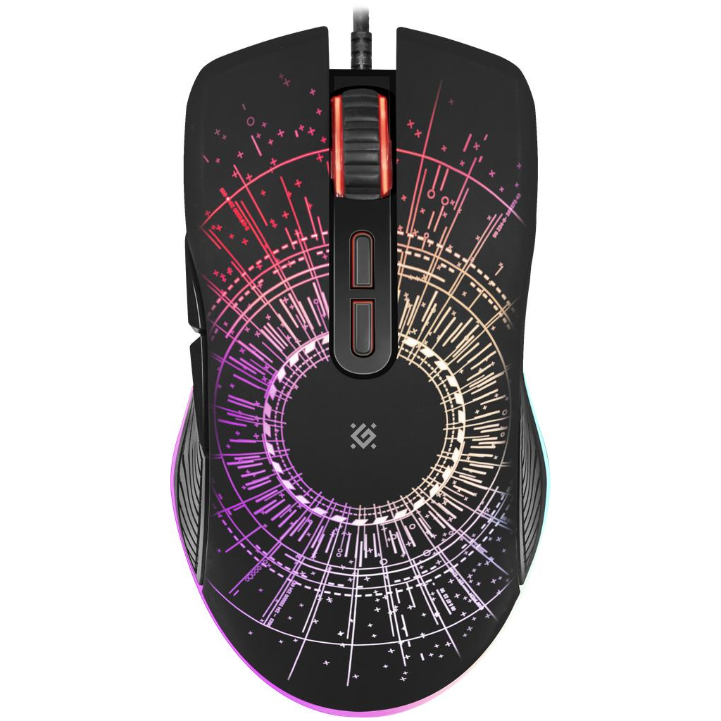Мишка Defender Sirius GM-660L RGB Black (52660) - зображення 2