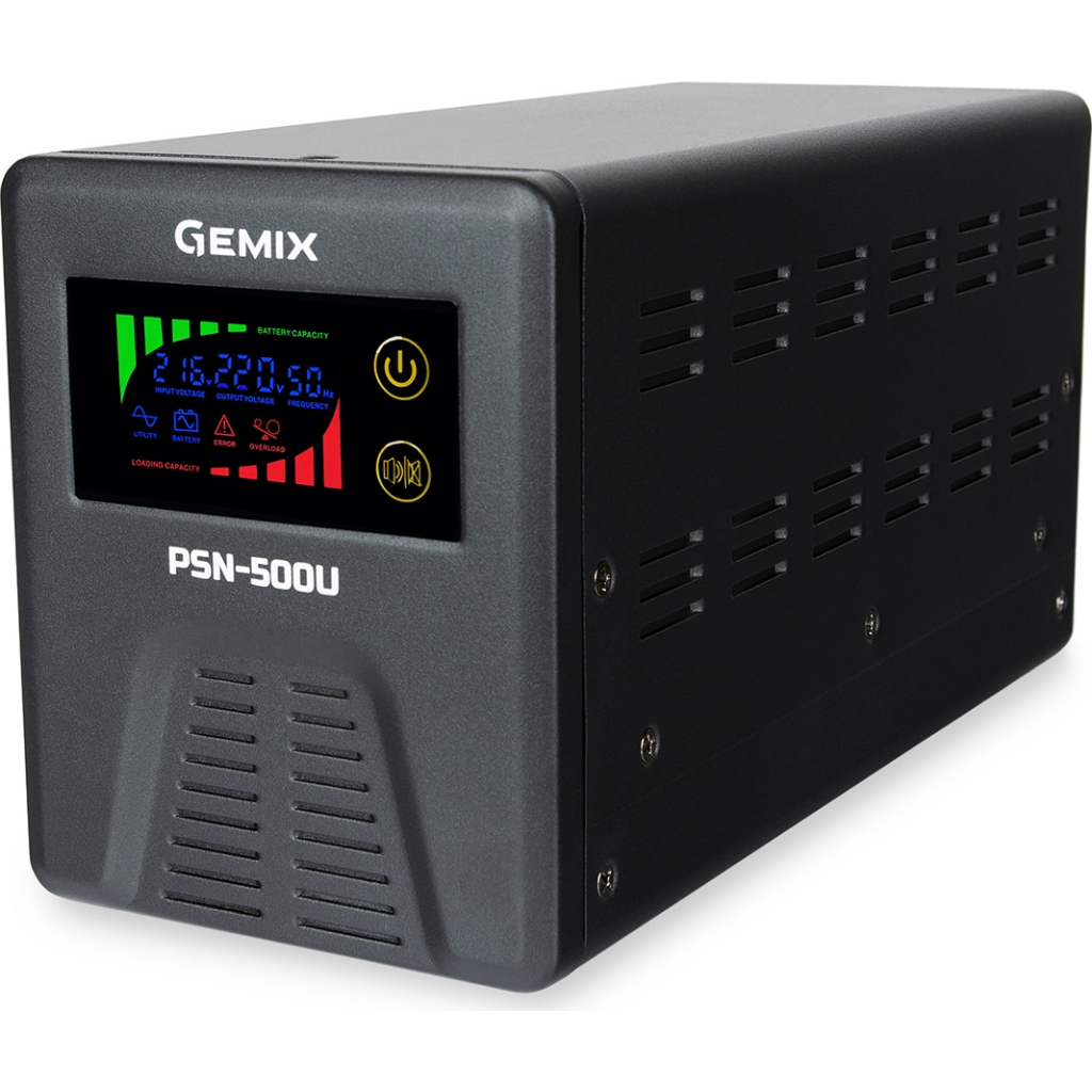 Пристрій безперебійного живлення Gemix PSN-500U (PSN500U) - зображення 1