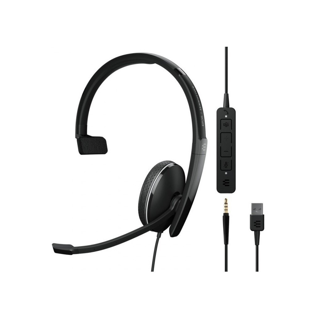 Навушники Epos Adapt 135T II Mono USB Black (1000900) - зображення 1