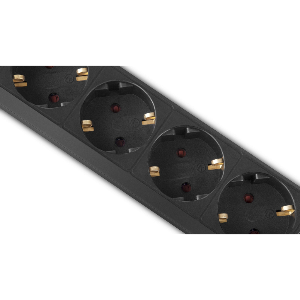 Мережевий подовжувач REAL-EL RS-PROTECT 605 3m, black (EL122300041) - зображення 8