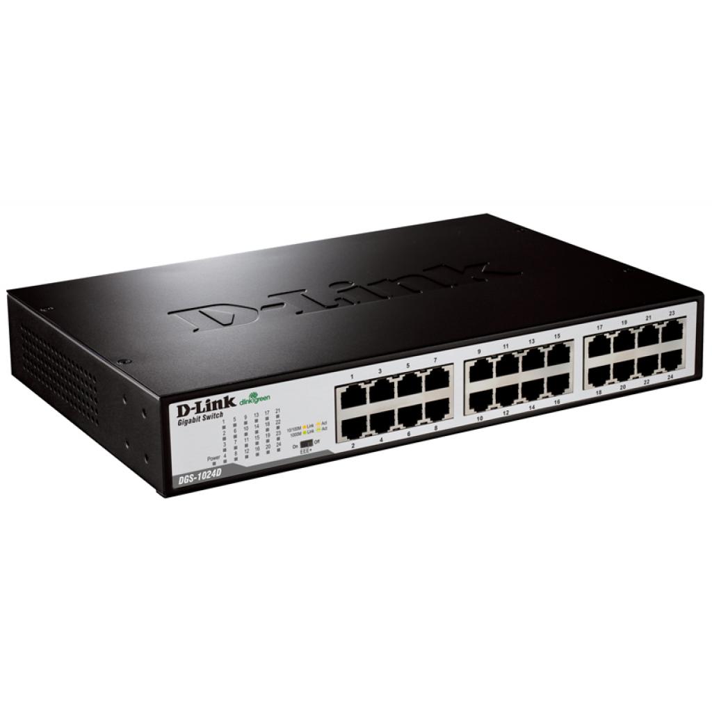 Комутатор мережевий D-Link DGS-1024D/F2A - зображення 2