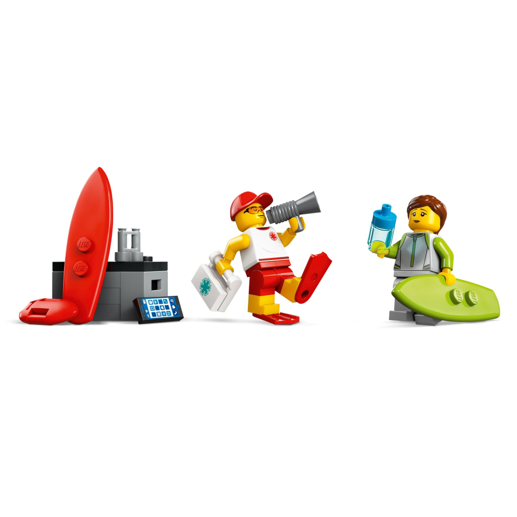 Конструктор LEGO City Пляжна рятувальна вантажівка (60453) - зображення 3