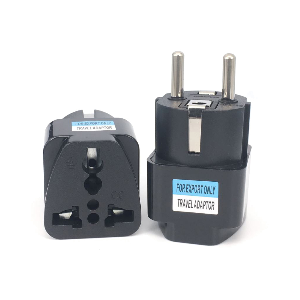 Перехідник Dynamode US/UK/AU to EU (EU Adapter black) - зображення 4