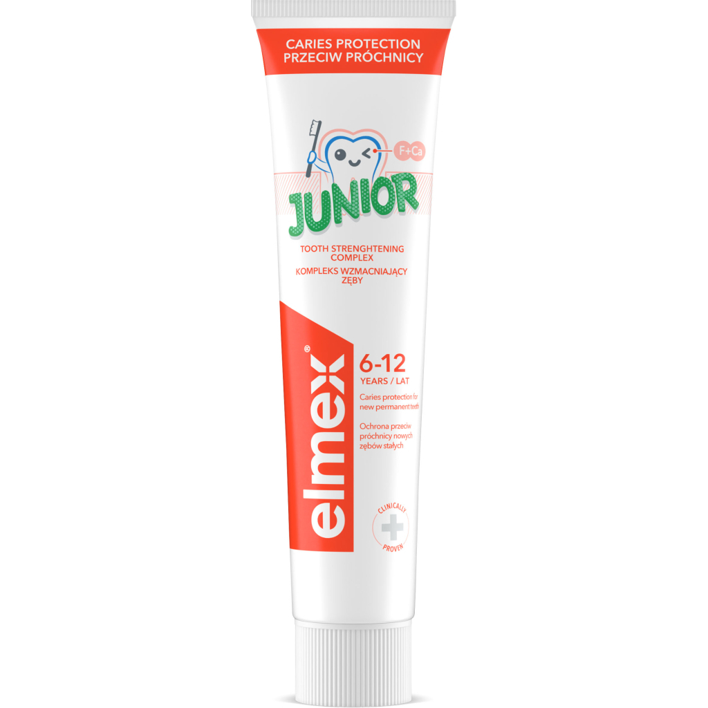 Дитяча зубна паста Elmex Junior від 6 до 12 років 75 мл (4007965560606) - изображение 2