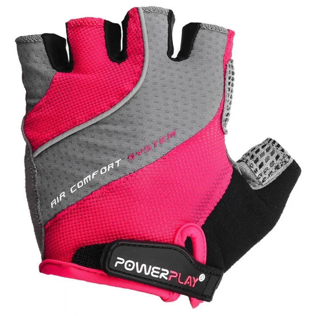 Велорукавиці PowerPlay Women 5023 Pink XS (5023_XS_Pink_Lady) - изображение 2