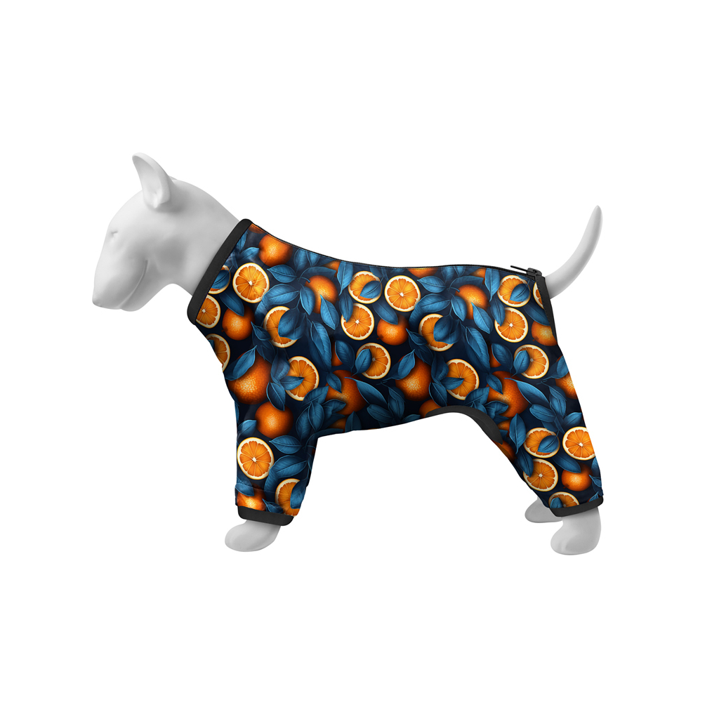 Вітровка для тварин WAUDOG Clothes Апельсини M 45 (393-4054) - зображення 1
