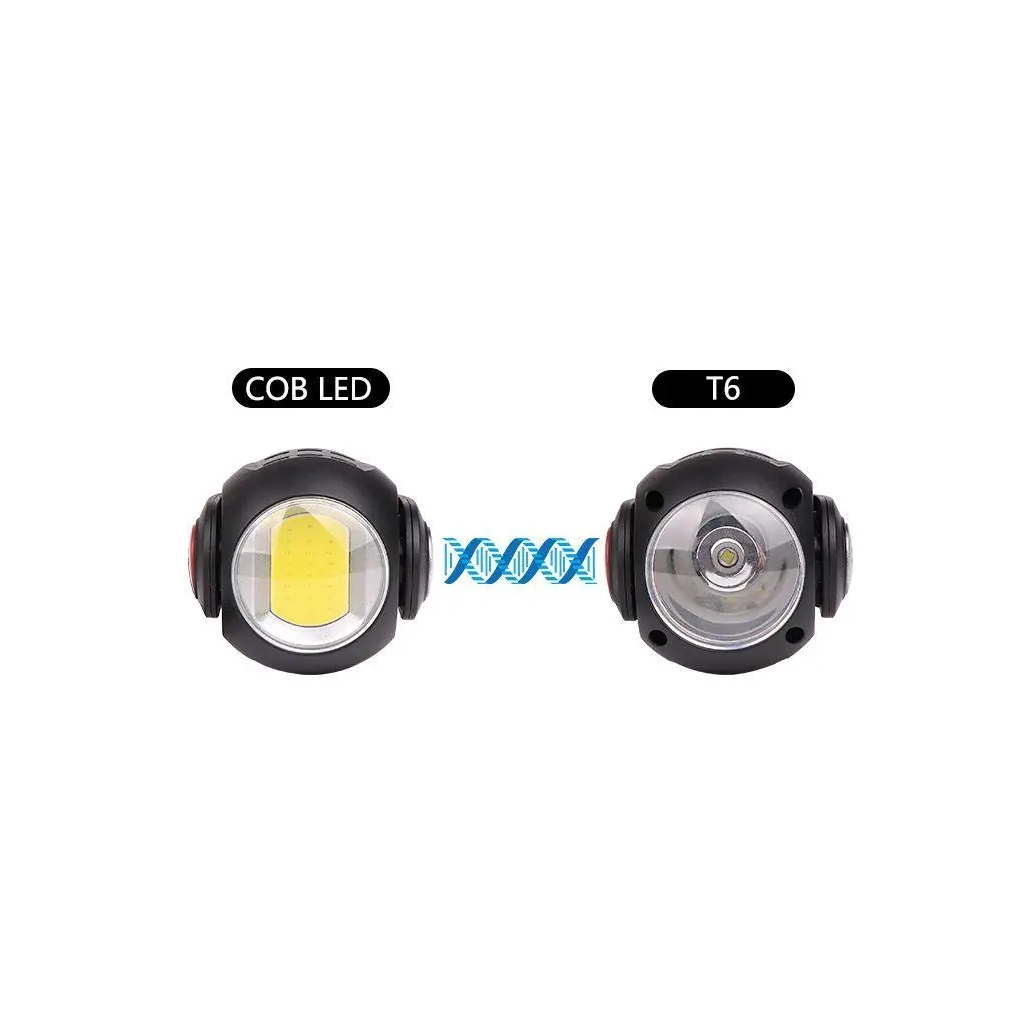 Ліхтар Quantum worklight Transformer 5W LED+COB з USB (QM-FL2020) - зображення 6