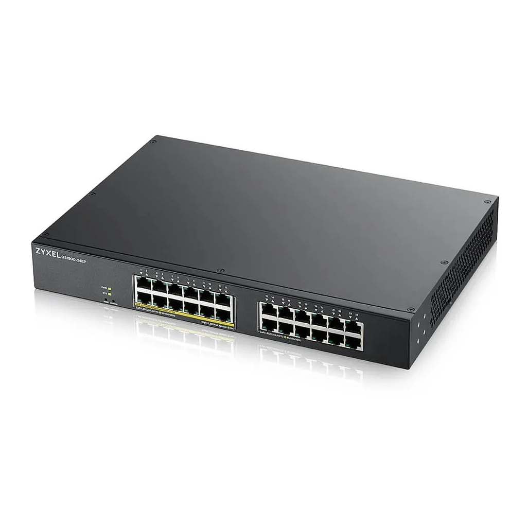 Комутатор мережевий ZyXel GS1900-24EP - зображення 1