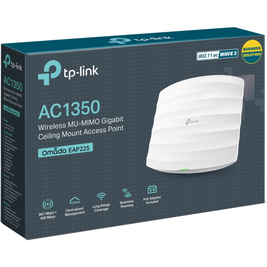 Точка доступу Wi-Fi TP-Link EAP225 - зображення 5
