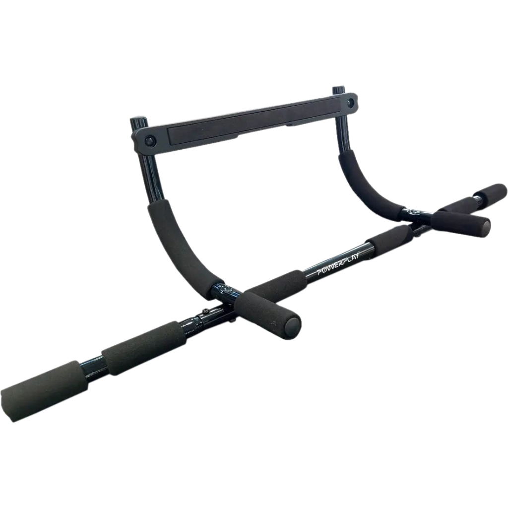 Турнік PowerPlay 4129 Pull Up Pro Black дверний багатофункціональний (PP_4129) - зображення 1