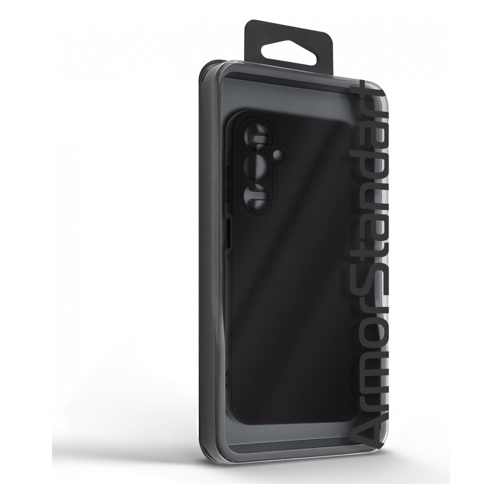 Чохол до мобільного телефона Armorstandart Matte Slim Fit Samsung A25 5G Camera cover Black (ARM69621) - зображення 5