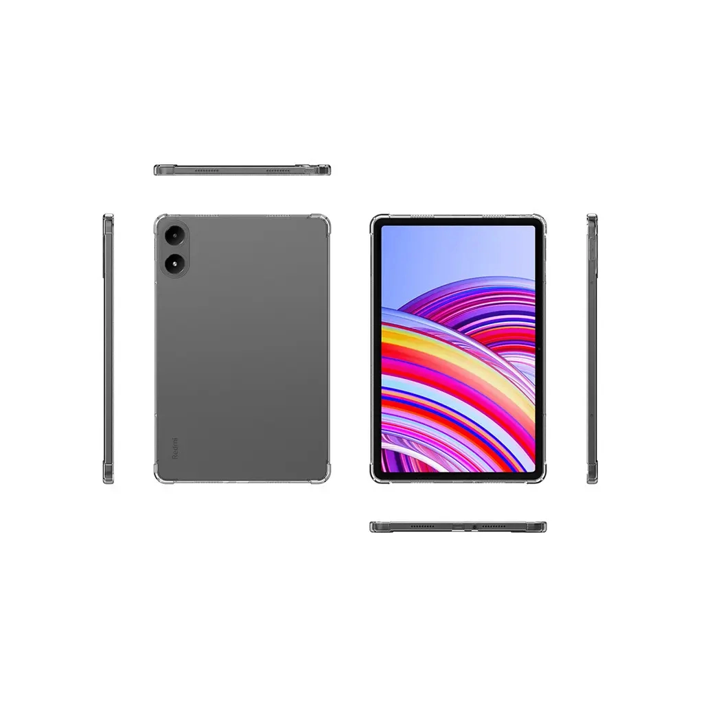 Чохол до планшета AirOn EVA Xiaomi Redmi Pad Pro / Xiaomi Poco Pad 12.1" transparent (4822352781141) - зображення 5