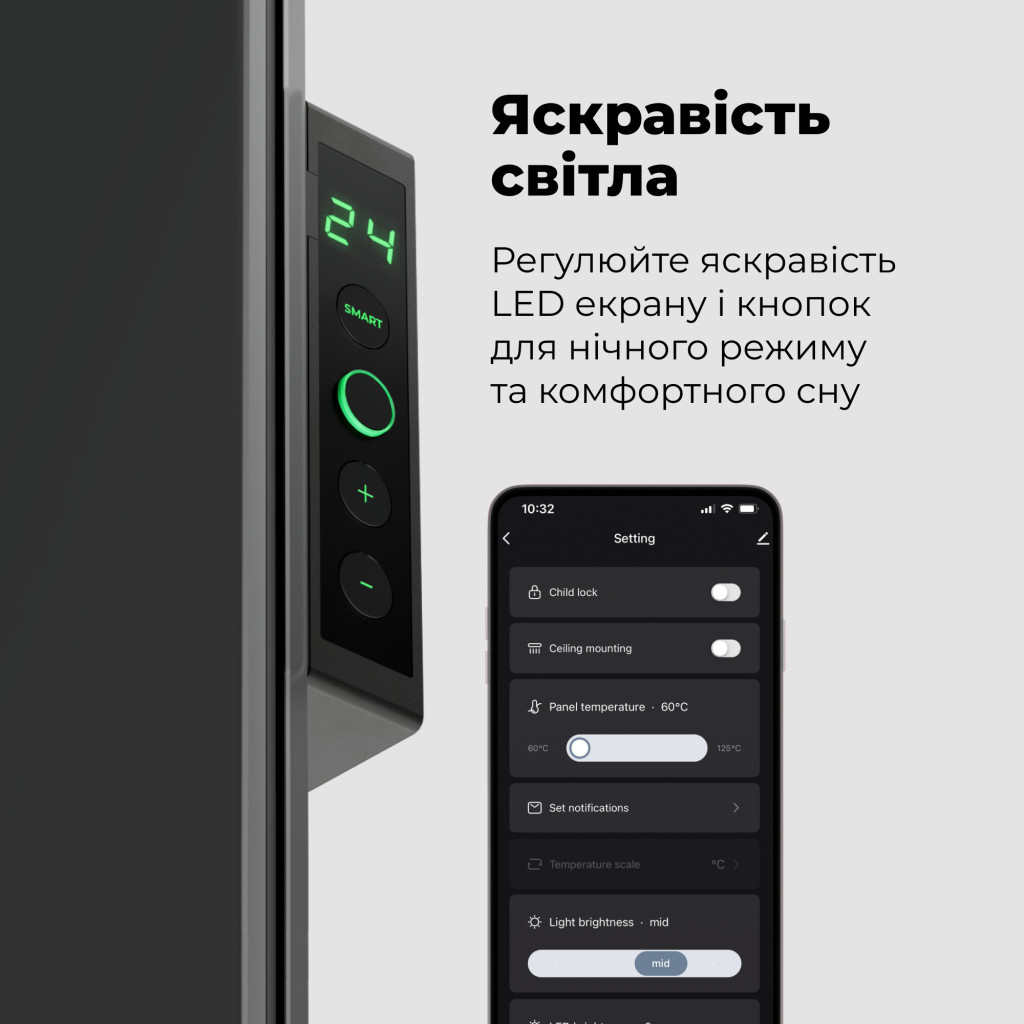 Обігрівач AENO AGH0004S - зображення 10