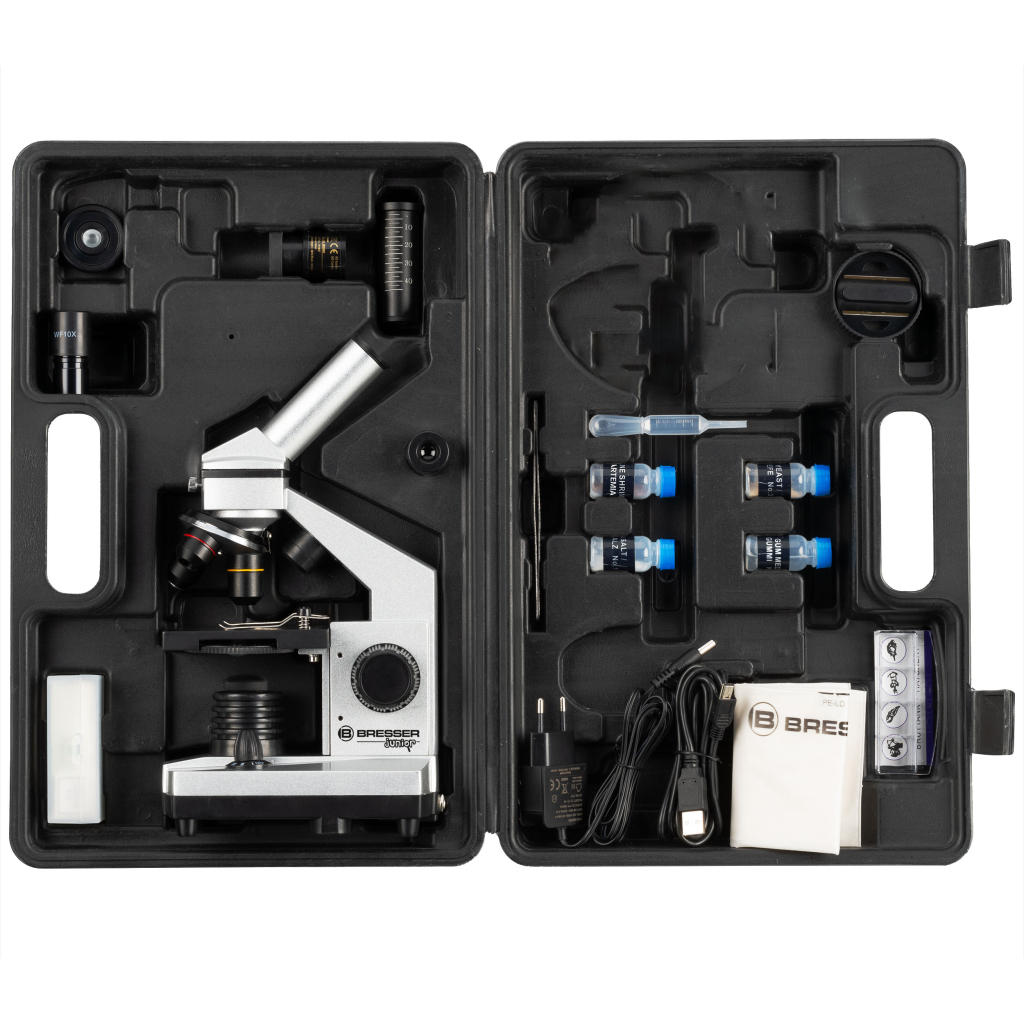 Мікроскоп Bresser Junior 40x-1024x USB Camera з кейсом (8855000) (930477) - зображення 9