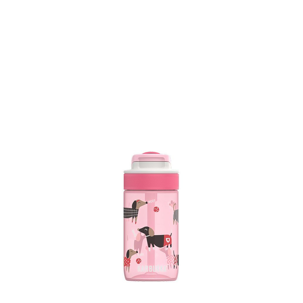Пляшка для води Kambukka Lagoon kids Diva Dogs 400 мл рожева (11-04056) - зображення 7