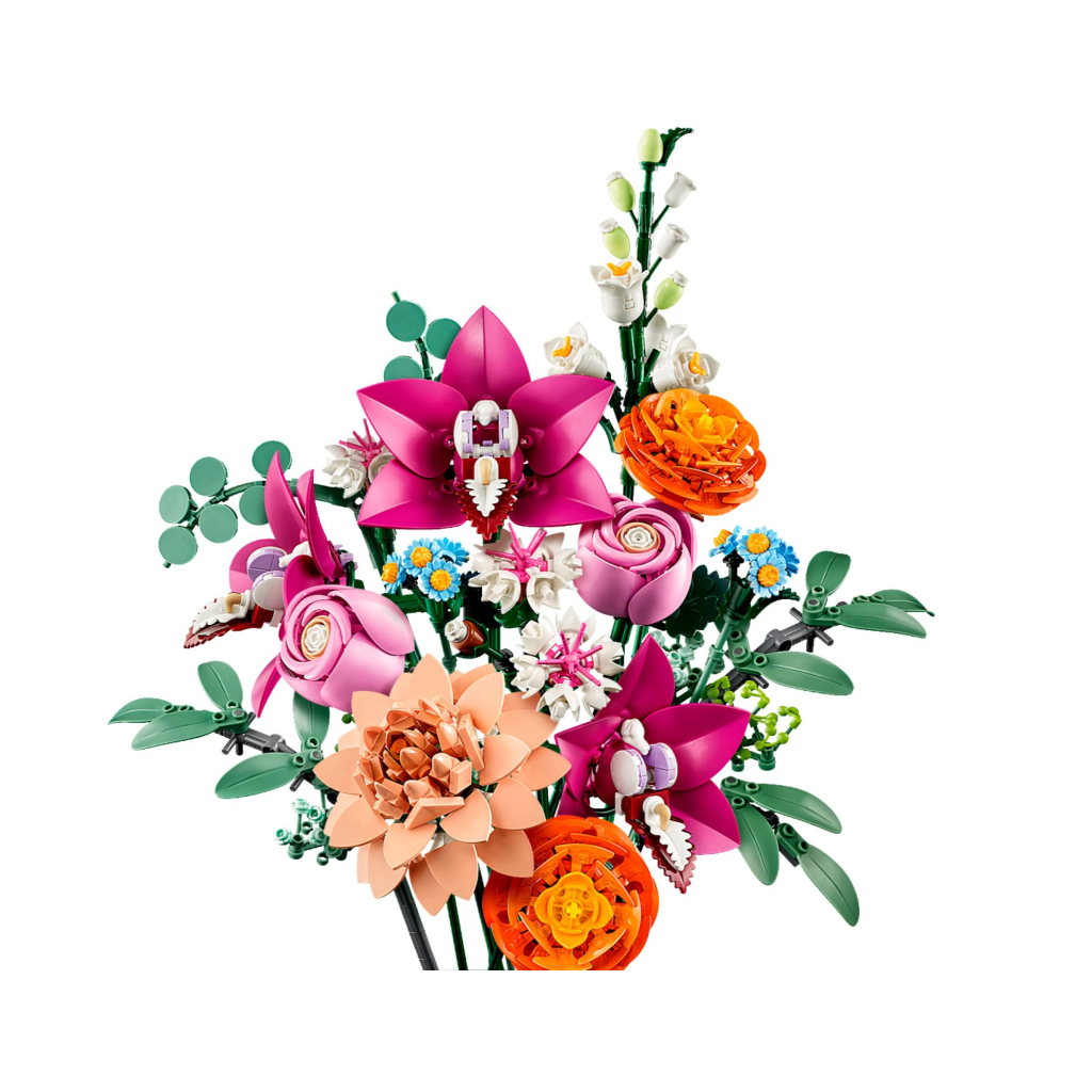 Конструктор LEGO Botanicals Милий рожевий букет квітів (10342) - зображення 3