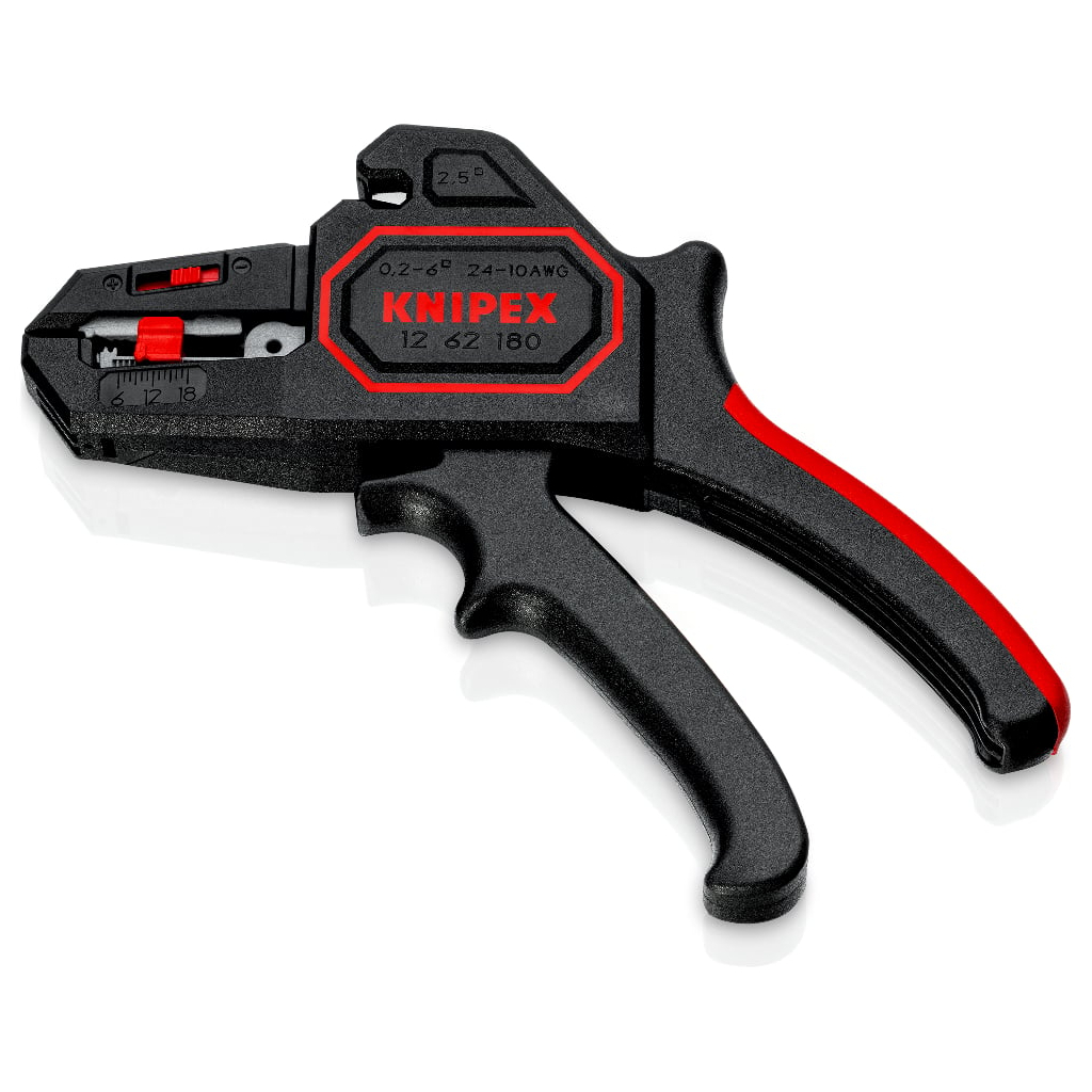 Знімач ізоляції KNIPEX 0.2-6мм, 180мм (12 62 180) - зображення 2