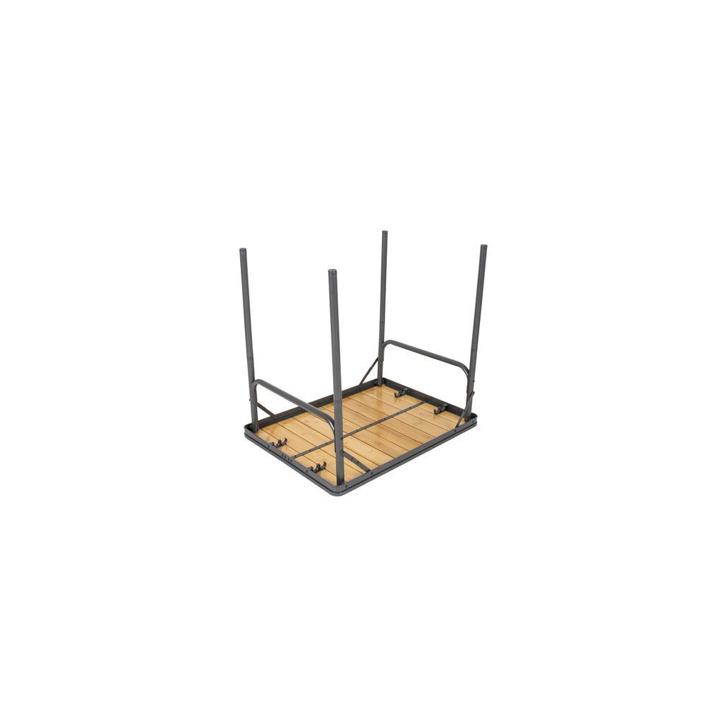 Туристичний стіл Bo-Camp Margate 75x55 cm Bamboo Brown (1404666) (DAS303289) - изображение 8