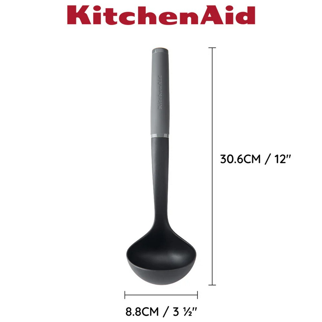 Ополоник KitchenAid Coreline, 31,5 см, сірий (KAS006OHCGG) - зображення 4
