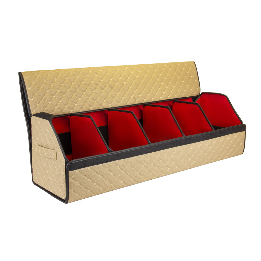 Сумка-органайзер EVAtech ECO XXL 30x30x100 см бежева з бежевою ниткою (EHECEWIIBR) - зображення 3