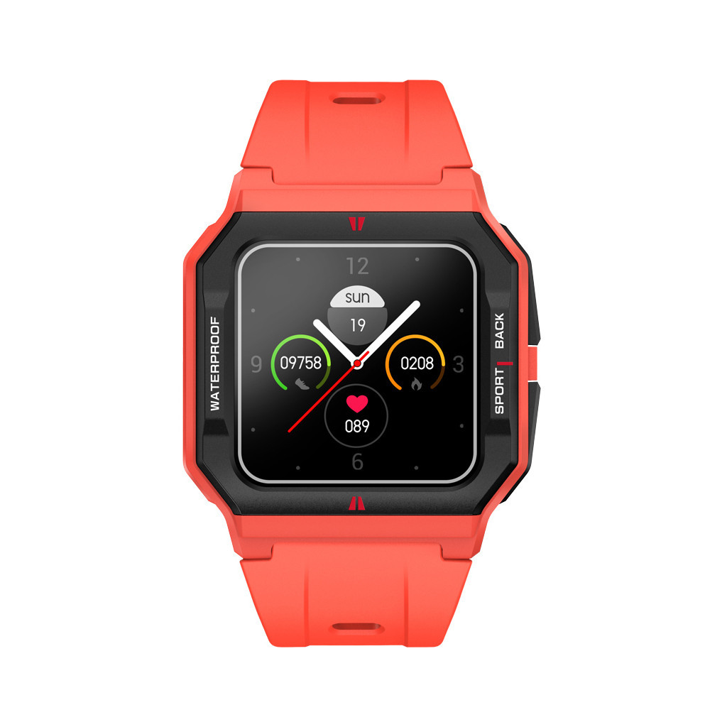 Смарт-годинник Gelius Pro GP-SW006 (Old School) (IPX7) Red - зображення 9