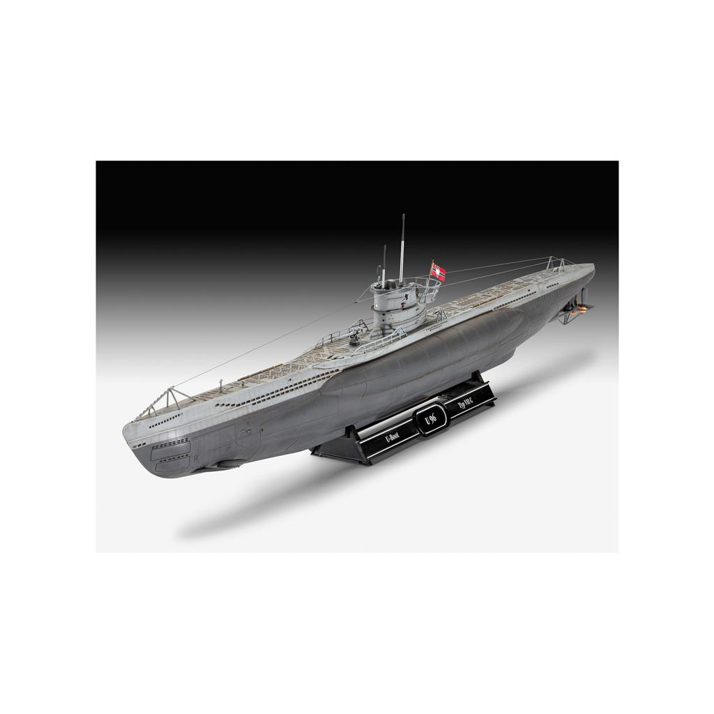 Збірна модель Revell Підводний човен U96 (Das Boot) рівень 3 масштаб 1:144 (RVL-05675) - зображення 10