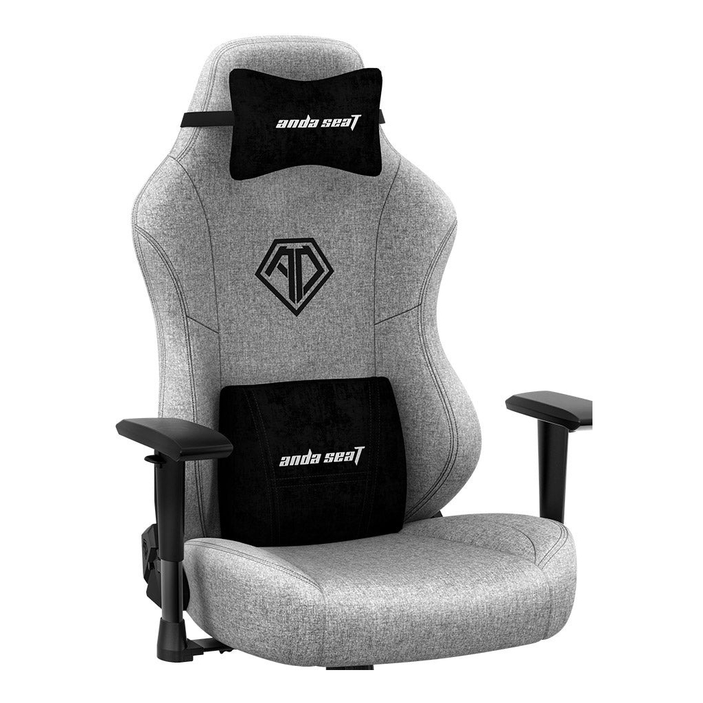 Крісло ігрове Anda Seat Phantom 3 Size L Grey (AD18Y-06-G-F) - зображення 6
