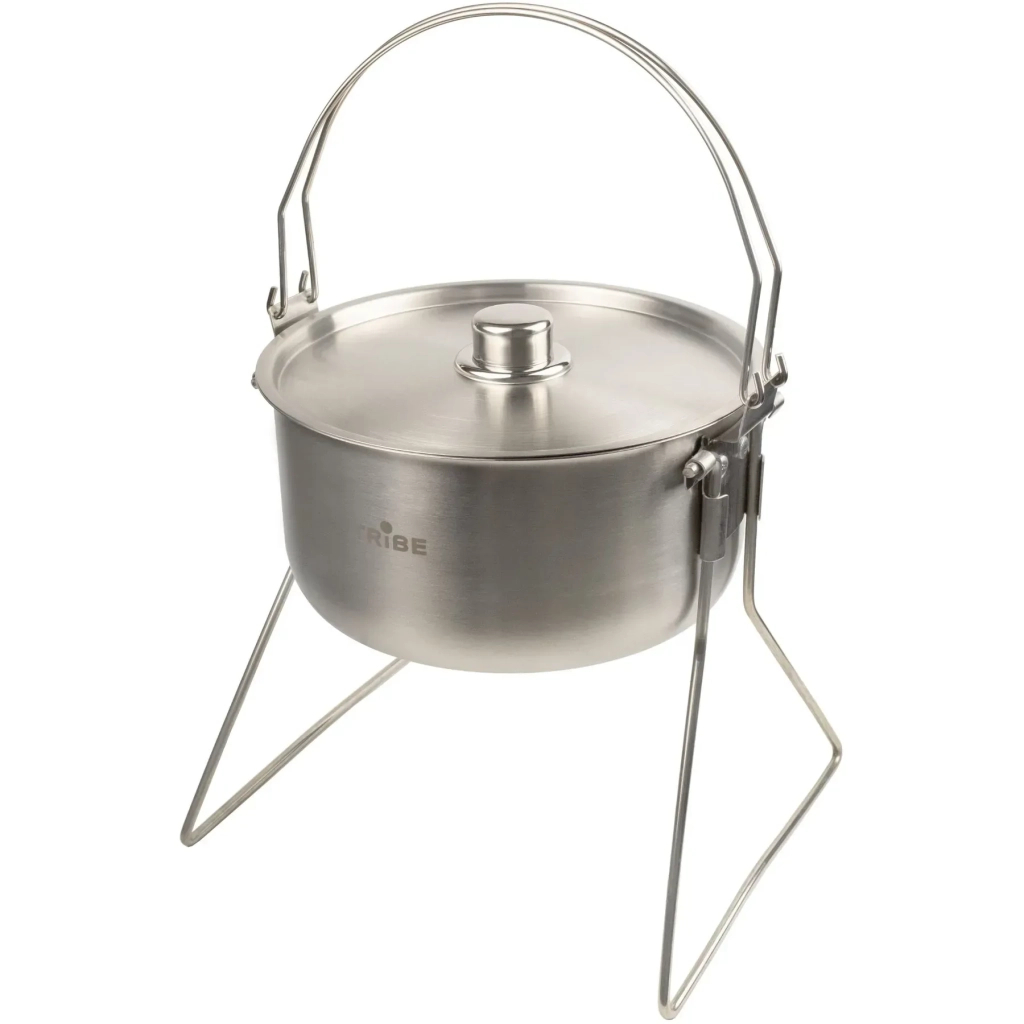 Котел туристичний Tribe Fire Pot 5,4 л сталевий (T-FH-0006-metal) - изображение 1
