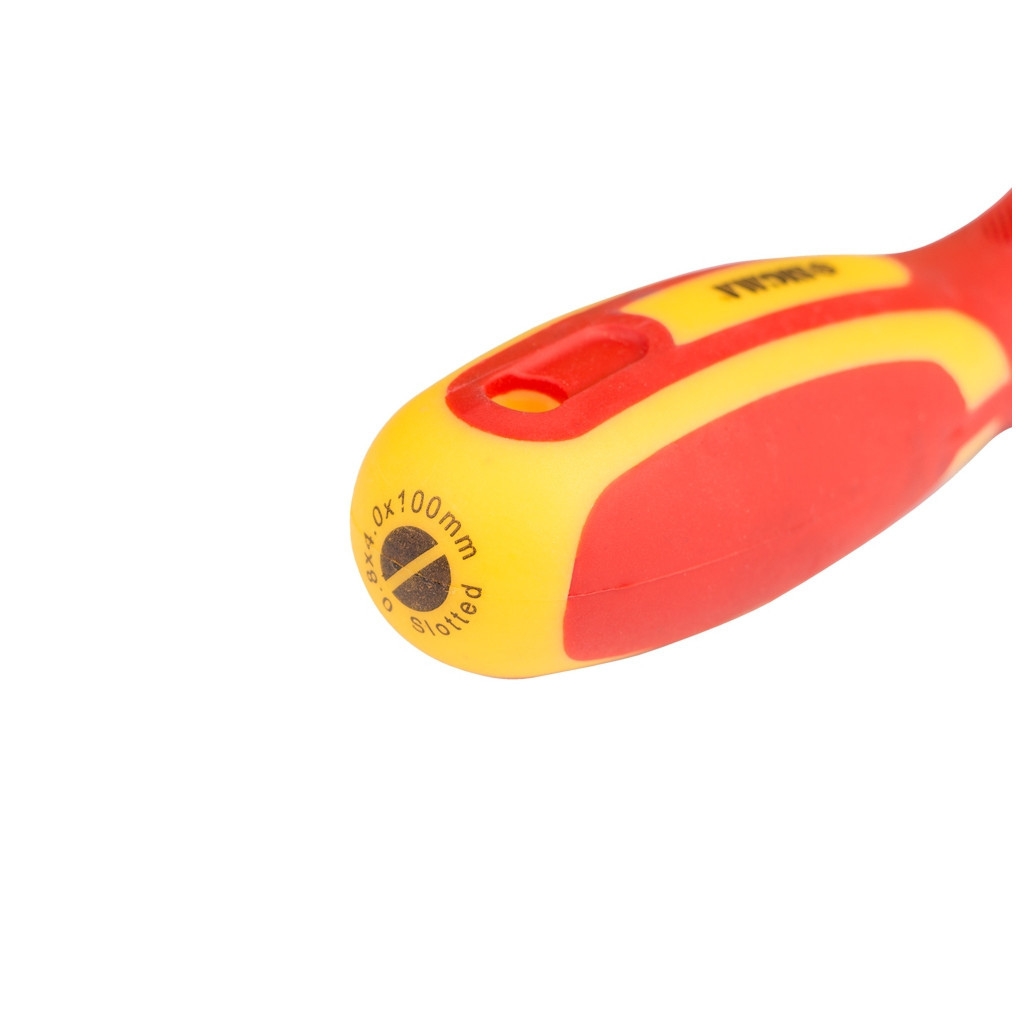 Викрутка Sigma діелектрична шліцьова SL4.0x100мм 1000В CrV (4008031) - изображение 5