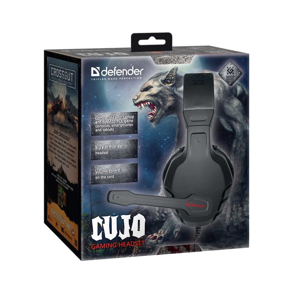 Навушники Defender Сujo Black-Red (64505) - зображення 10