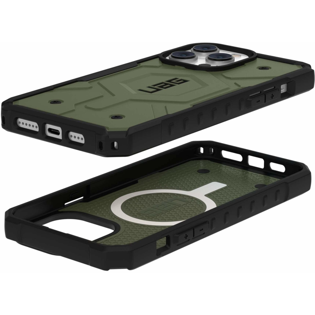Чохол до мобільного телефона UAG Apple iPhone 14 Pro Max Pathfinder Magsafe, Olive (114055117272) - зображення 7