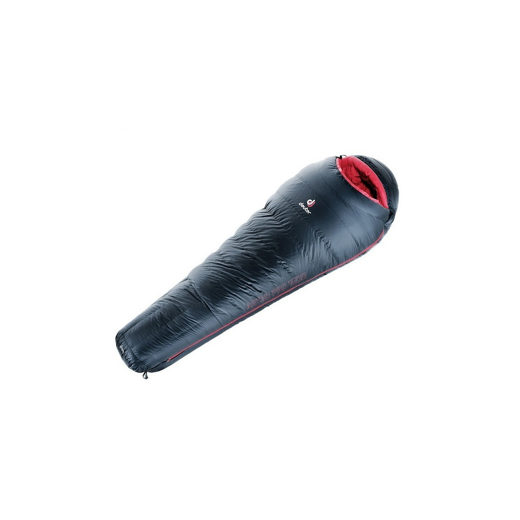 Спальний мішок Deuter Astro Pro 1000 Left Granite (3712917 4000 1) - зображення 1