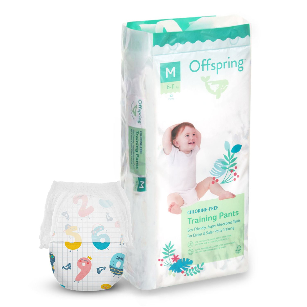 Підгузки Offspring Fun Figures Розмір M 6-11 кг 42 шт (DP-OI-FAP-M42P-FFG) - зображення 1