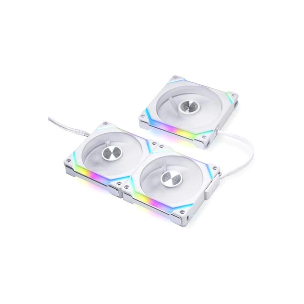 Кулер до корпусу Lian Li Uni Fan SL V2, 120mm, Triple, White (G99.12SLV23W.00) - зображення 2