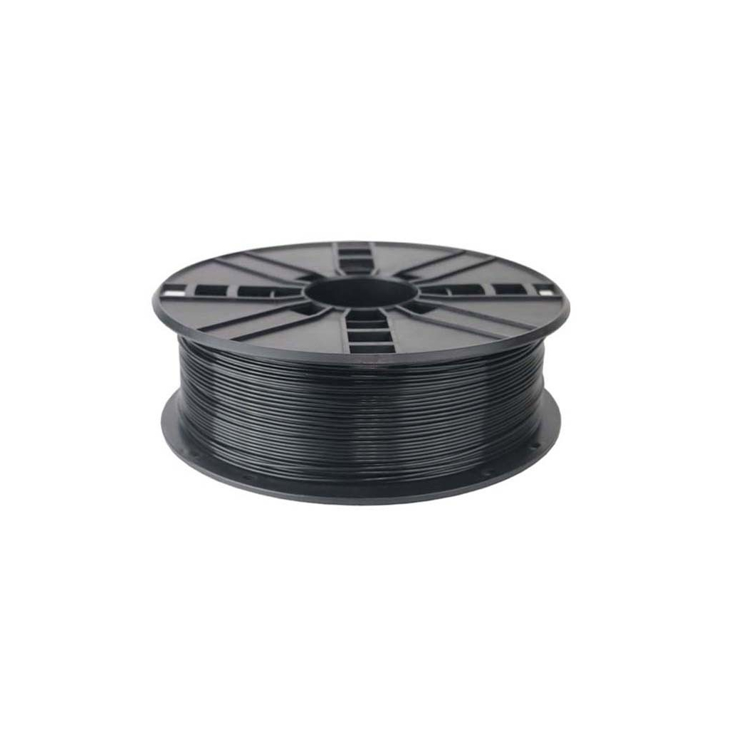 Пластик для 3D-принтера Gembird PLA, 1.75 мм, 1кг, black (3DP-PLA1.75-01-BK) - зображення 1
