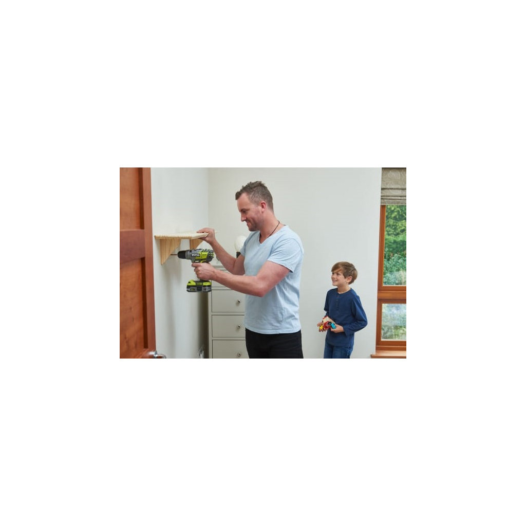 Шуруповерт Ryobi ONE+ R18PDBL-220S, 18В, 2х2.0 Аh, сумка (5133003436) - зображення 3