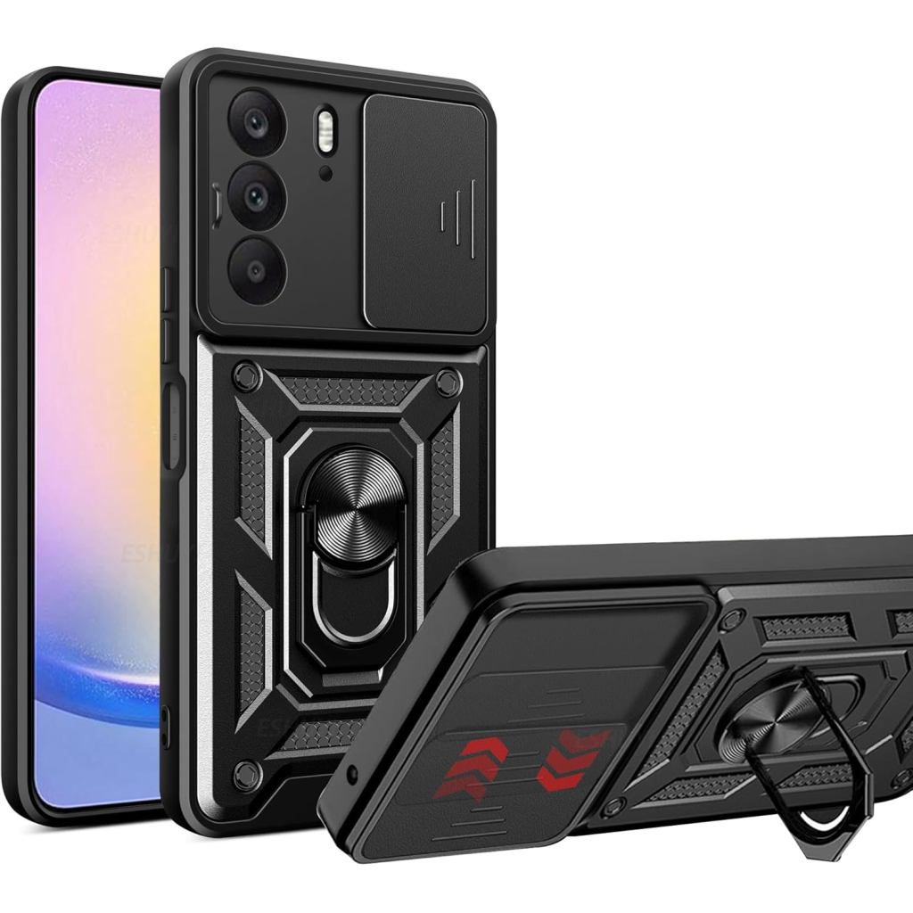 Чохол до мобільного телефона BeCover Military Realme C75 4G Black (713539) - зображення 6