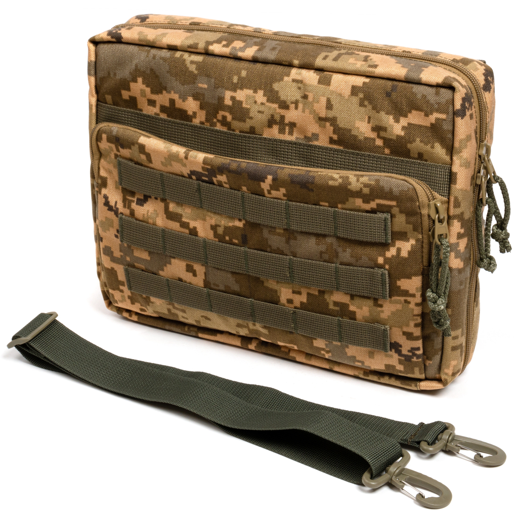 Чохол до планшета Vinga Tactical Military universal 12-13" MOLLE, Cordura 1000, pixel (VTB13UTMCP) - зображення 3