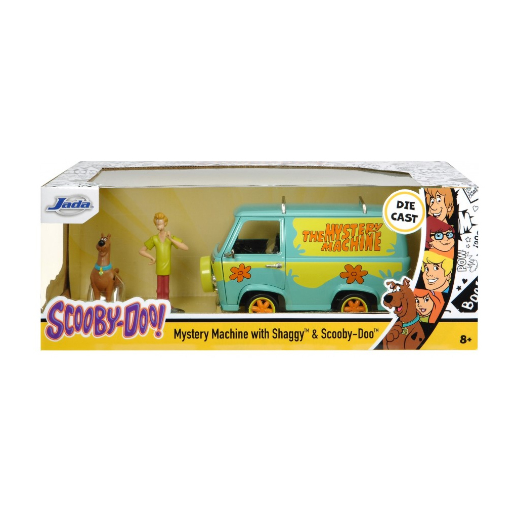 Машина Jada Скубі-Ду Містичний бус з фігурками Скубі-Ду та Шеггі, 1:24 (253255024) - зображення 9