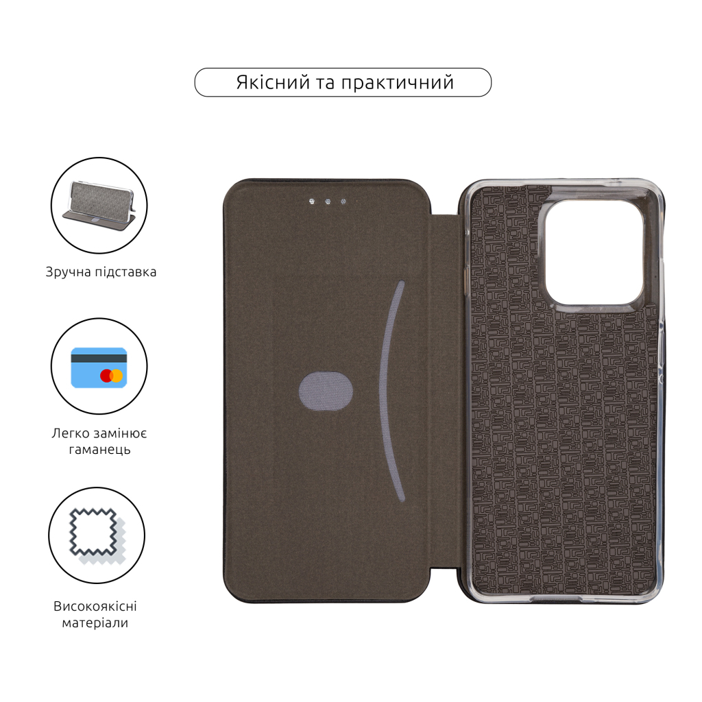 Чохол до мобільного телефона Armorstandart G-Motorola Edge 60 Fusion 5G Black (ARM85380) - зображення 3