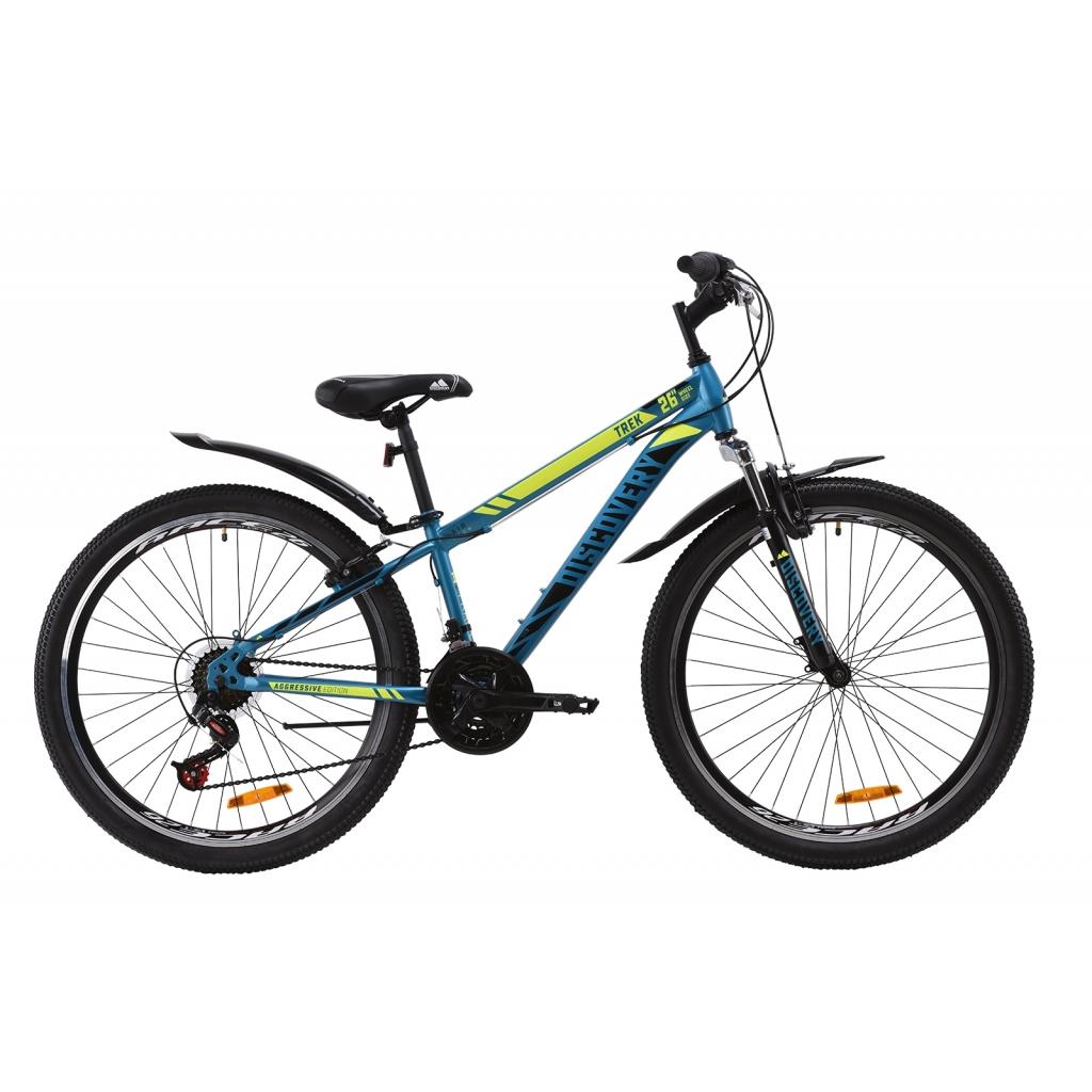 Велосипед Discovery 26" TREK AM Vbr рама-15" St 2020 малахітовий із жовтим (OPS-DIS-26-275) - зображення 1