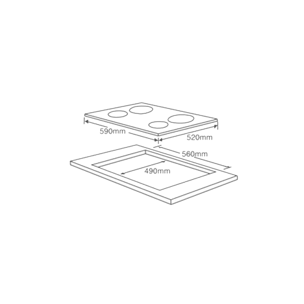 Варочна поверхня Interline HIV 568 SBP WA (HIV568SBPWA) - зображення 7