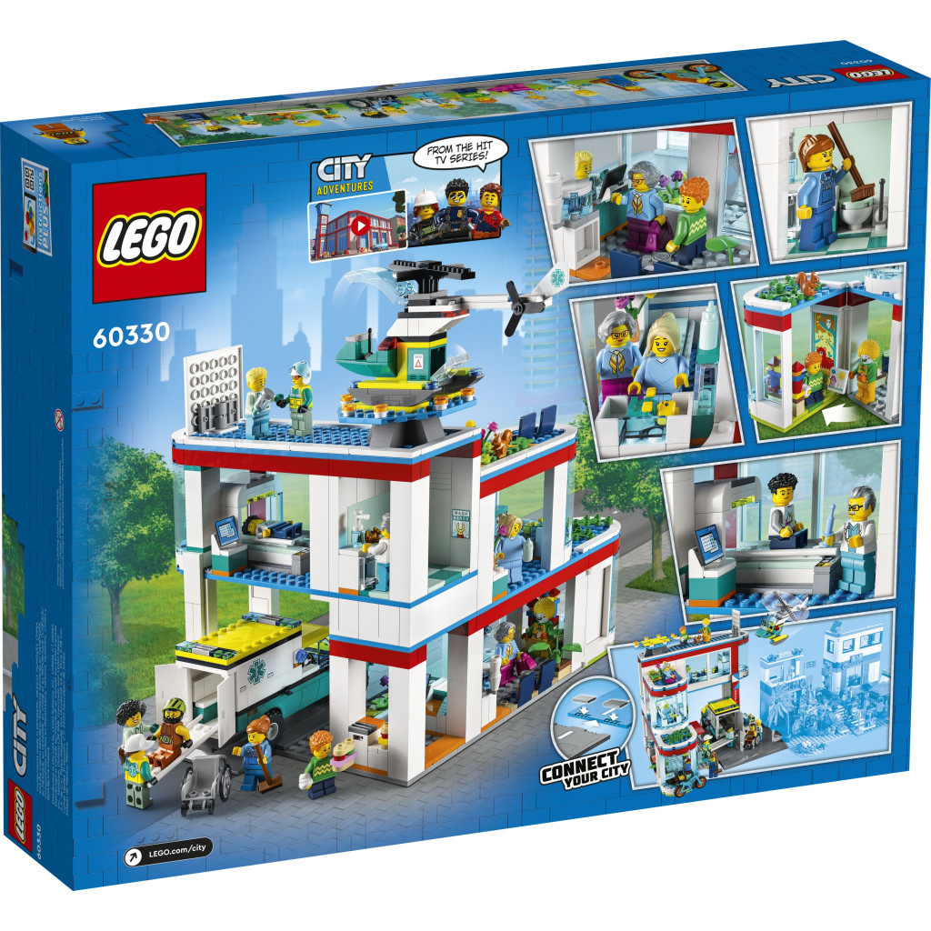 Конструктор LEGO City Лікарня 816 деталей (60330) - зображення 12