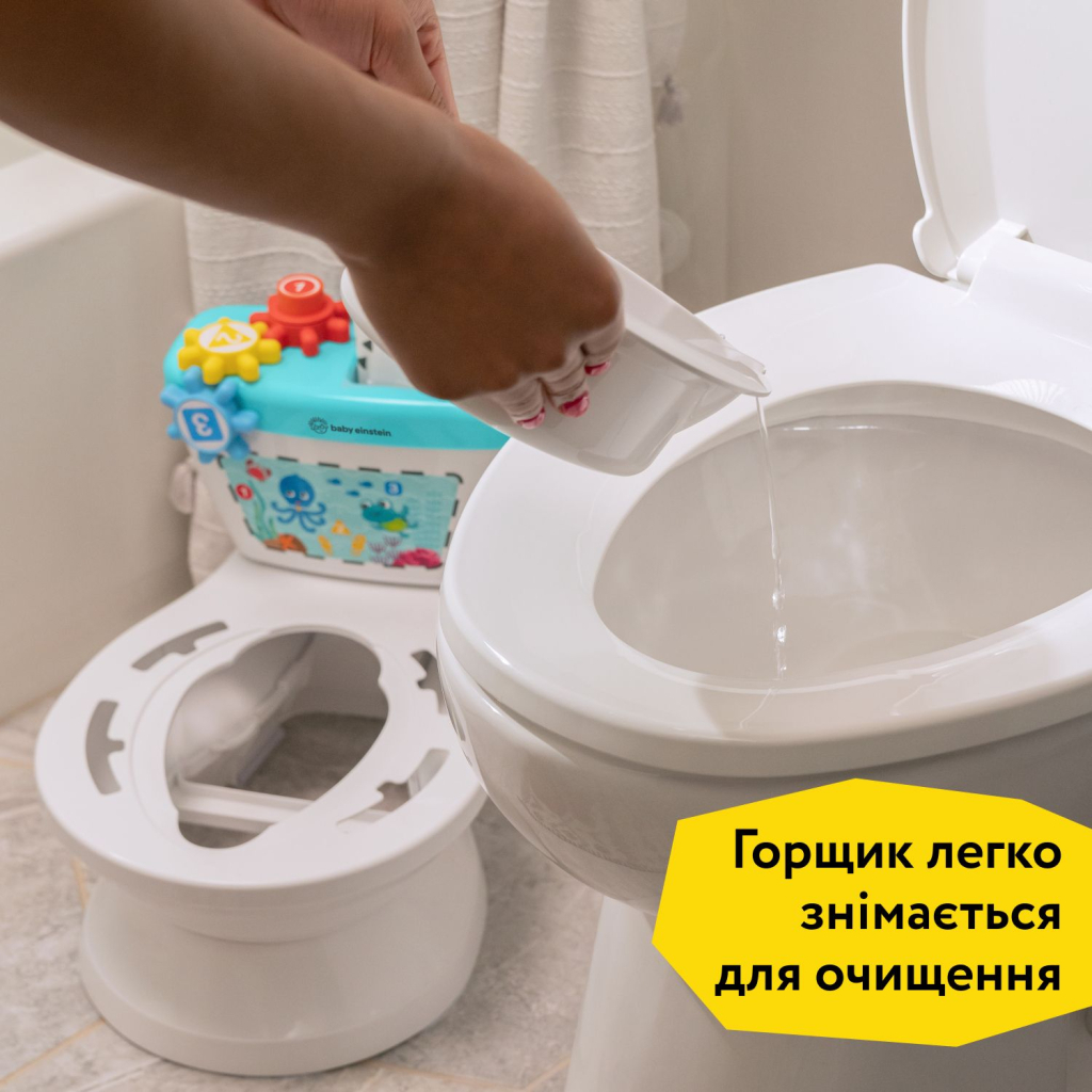 Горщик Baby Einstein Geared for Success 2 в 1 унітаз (17087) - зображення 9
