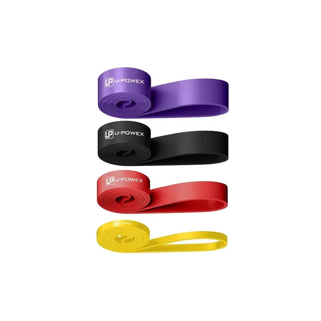 Еспандер U-Powex Power Band набір 4шт + якір + ручки 4,5-57kg (UP_1080_4in_+2esp) - изображение 10