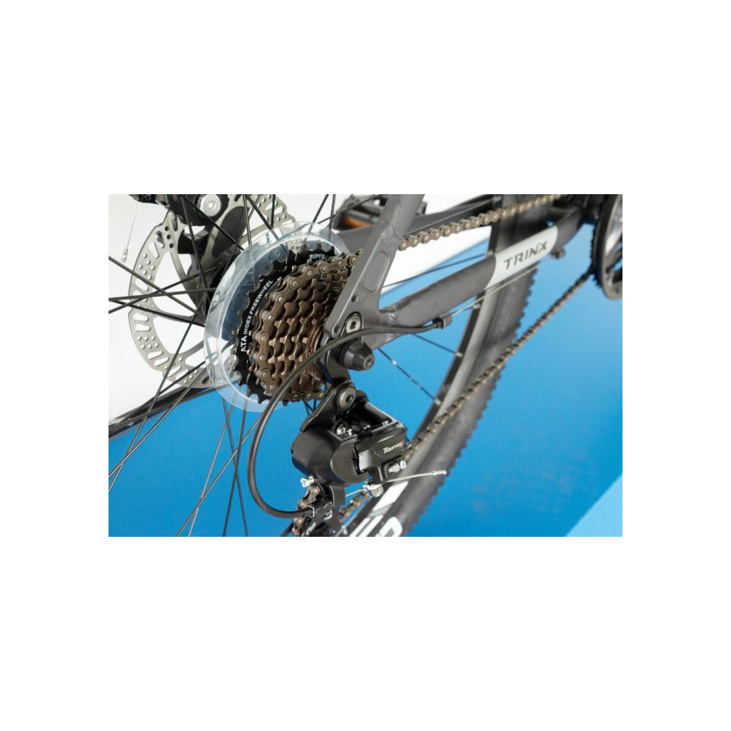 Велосипед Trinx M116 Elite 27.5" рама-17" Matt-Grey-Orange-Grey (M116Elite.17MGOG) - зображення 4