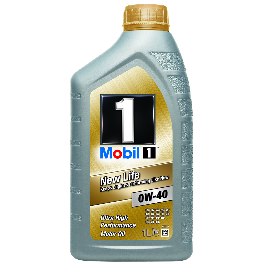 Моторна олива Mobil 1 0W40 1л (MB 0W40 M1 1L) - зображення 1