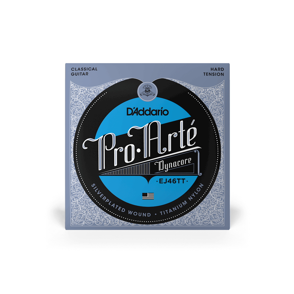 Струни для гітари D'Addario Pro-Arte Dynacore Titanium Nylon Hard Tension (EJ46TT) - зображення 1